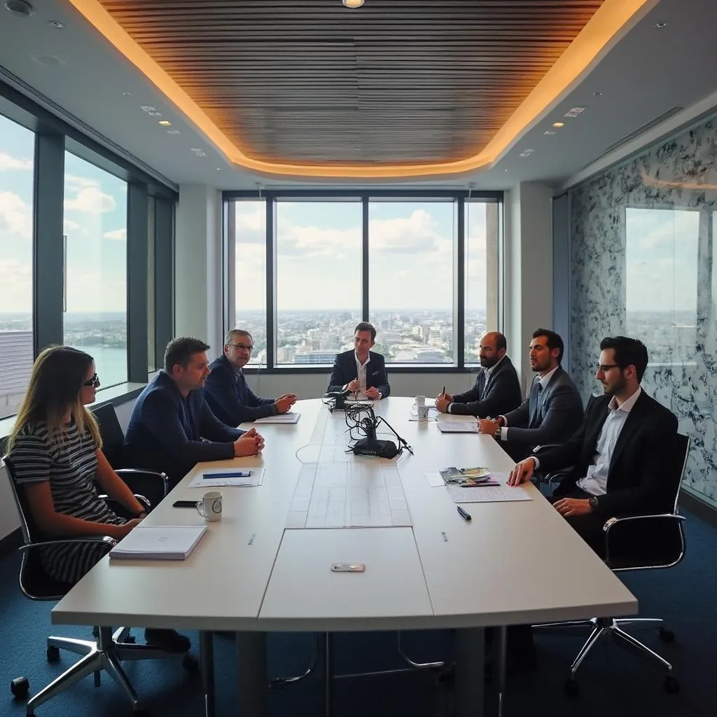 Reunión estratégica con clientes